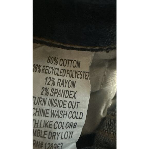 Indigo Rein Light Blue Curvy Fit High Rise Crop Jeans Waist 23 - Picture 6 of 6